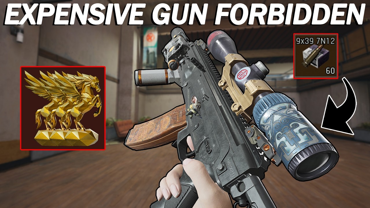 A strange gun that can make you poor. - Arena Breakout: Infinite SS4