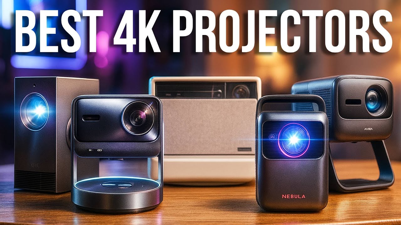 [Top 10] Best 4K Projectors of 2025 - Best 4K Projectors for Portable, Home Theater and Gaming