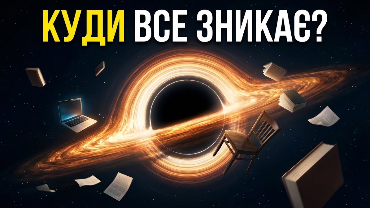 Що знаходиться всередині Чорної Діри? Для Сну 😴