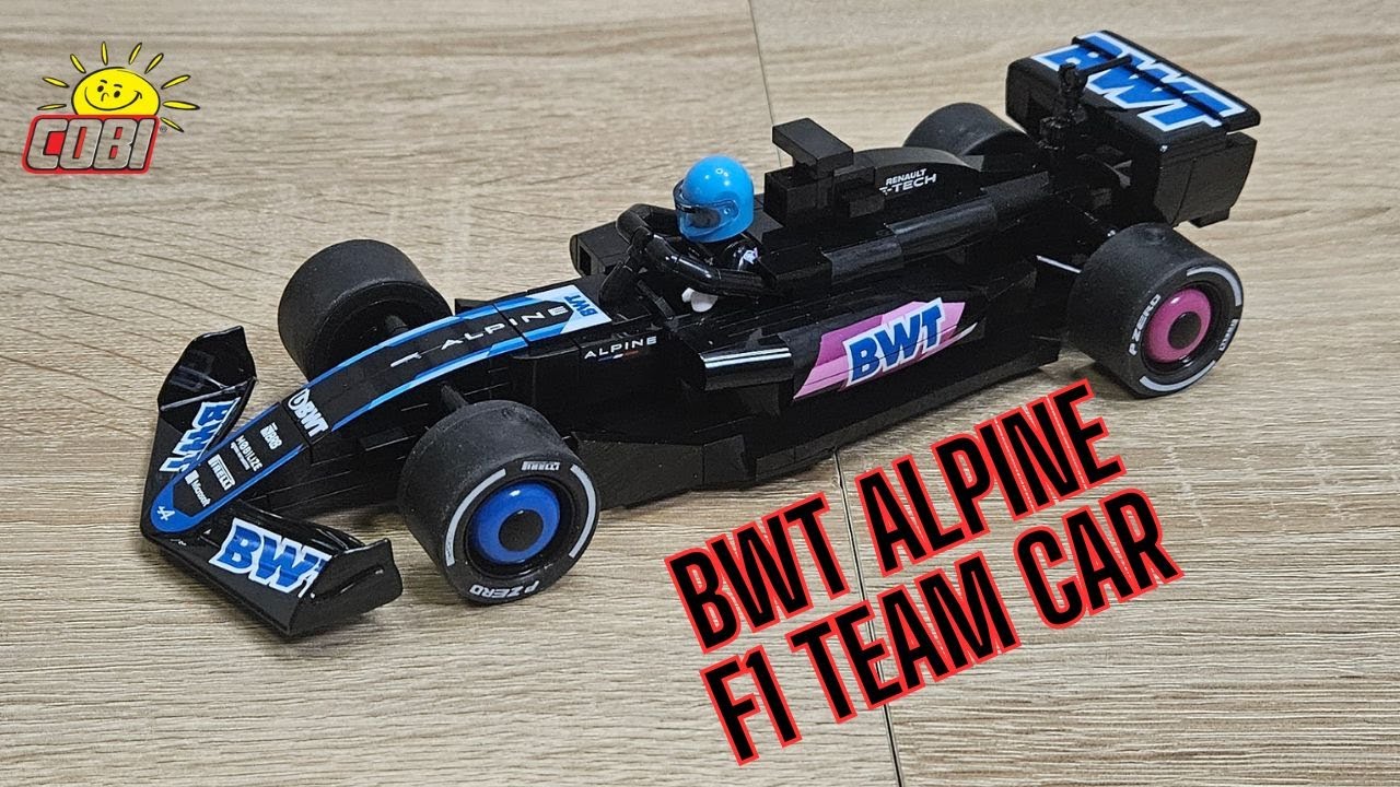 BWT Alpine F1 Team Car - Cobi Blocks 1684 🏎️💙