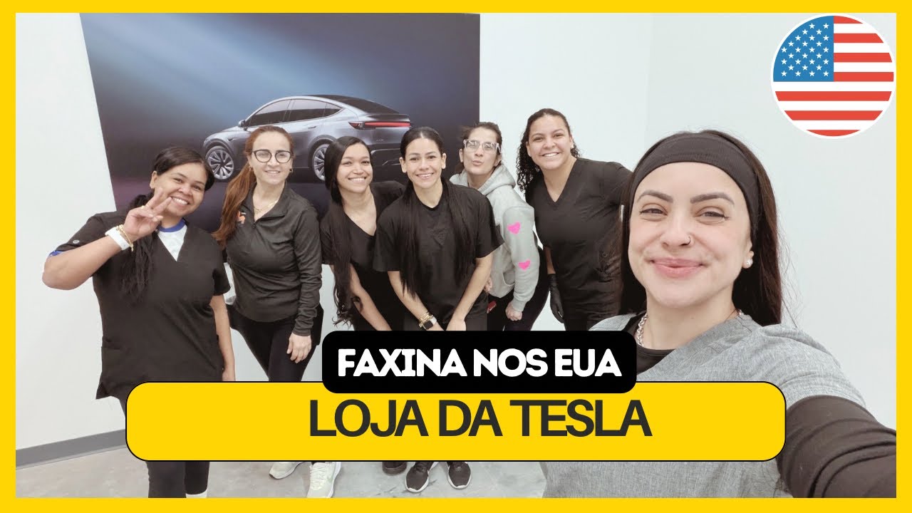 FAXINA NOS EUA , EQUIPE DE 7 MULHERES . 
