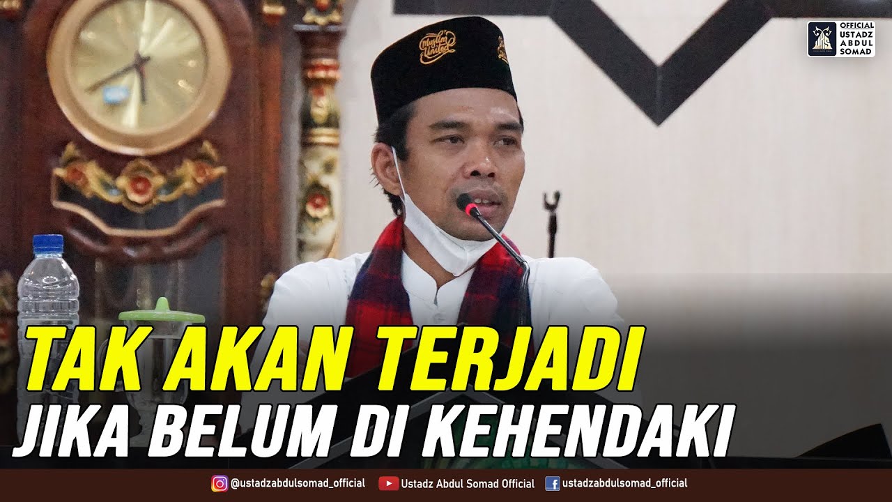 TAK AKAN TERJADI, JIKA BELUM DIKEHENDAKI | Kajian Subuh, Masjid Pemda Kota Solok 23.7.2021