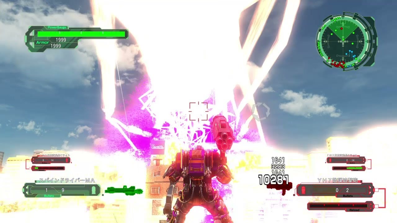 EDF 6 M126 Very Easy Weapons Farming Fencer and the Missiles Rain Inferno ( Earth Defense Force 6 )