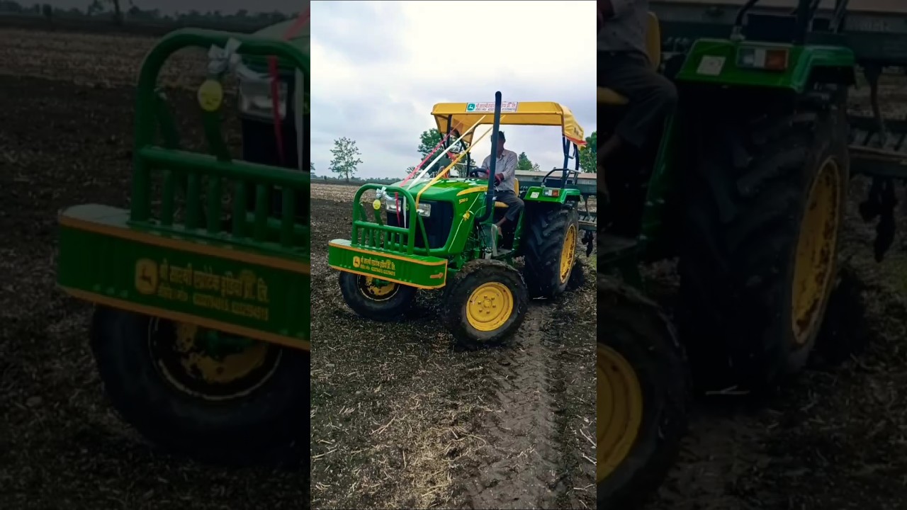 JohnDeere 5050d in Soyabean boni // 