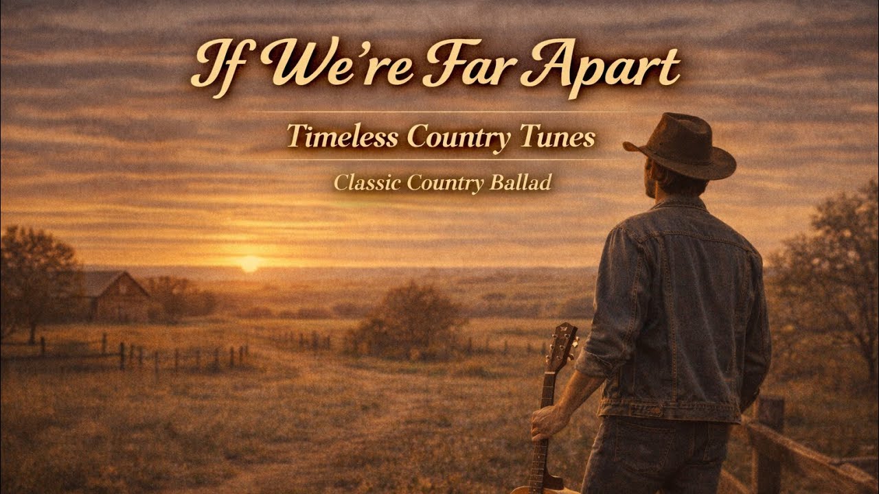 If We’re Far Apart - Timeless Country Tunes | Classic Country Ballad | Lyrics video 