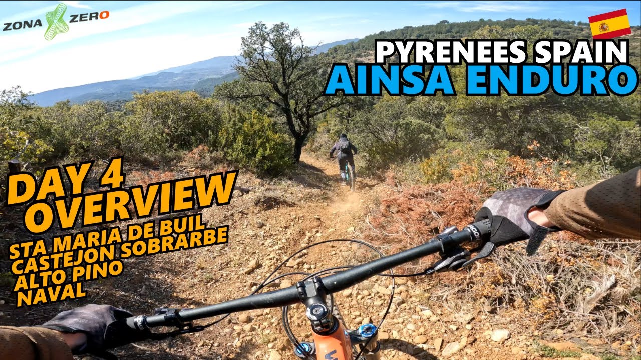 AINSA ENDURO Day 4 Overview / Pyrenees Zona Zero with BasqueMTB / Mountainbike MTB Pyren&auml;en Pirineos