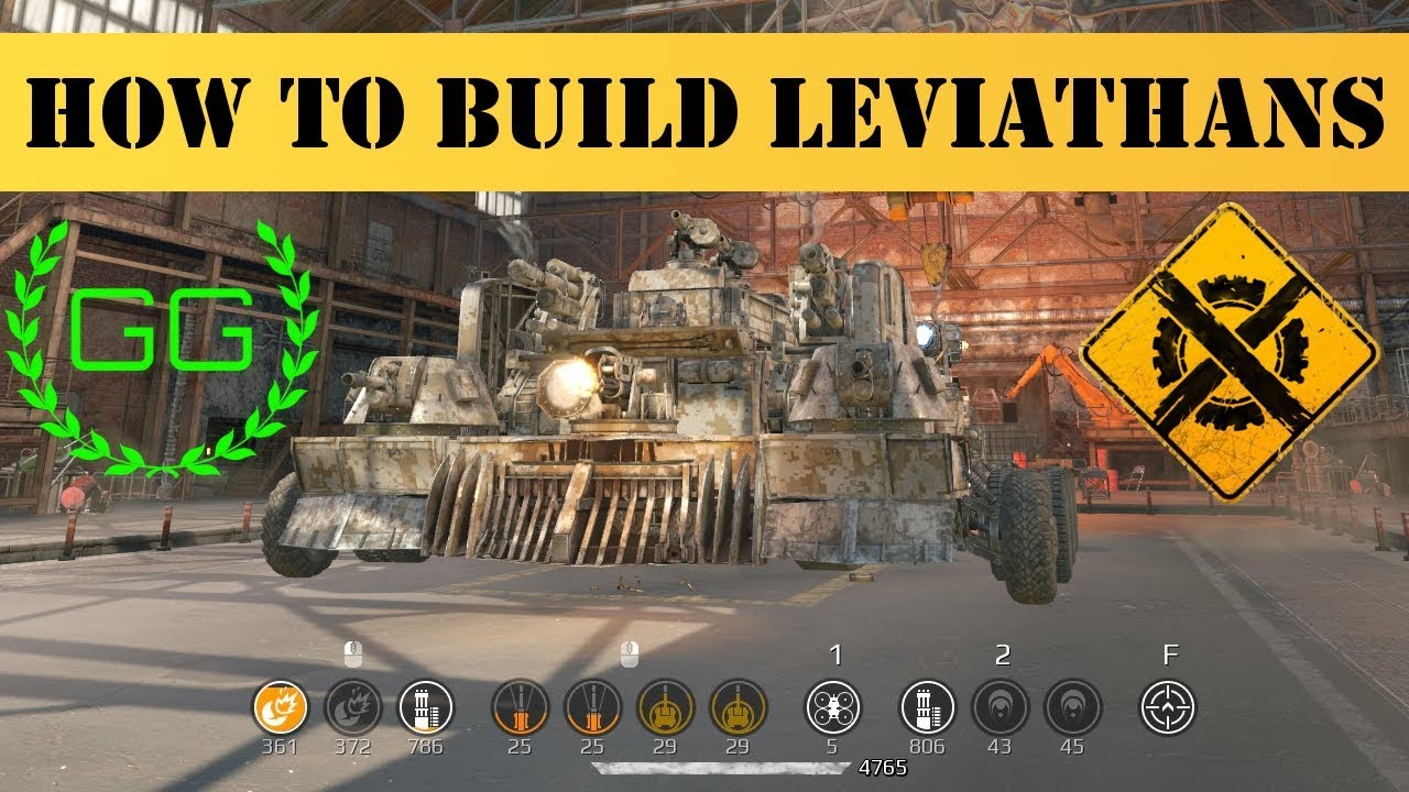 CROSSOUT - HOW TO BUILD LEVIATHANS
