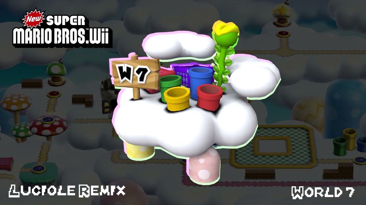 World 7 [Remix] New Super Mario Bros Wii