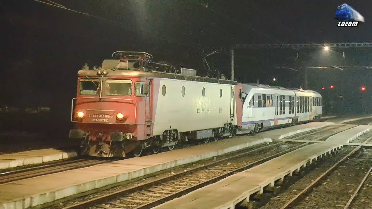 Trenuri pe Seară în Gara Năsăud 🚊🚄 Evening Trains in Năsăud Railway Station - 17 December 2025