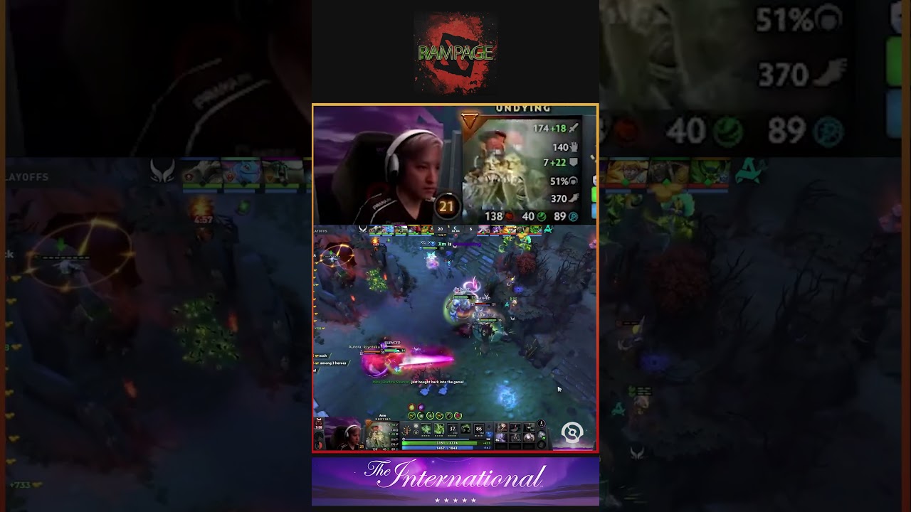 Ame&rsquo;s Sven 2-Hits Nightfall&rsquo;s Void ⚔️ | TI 2025 #ti2025 #dota2  #Ame #Sven #CarryPlays #oneshot