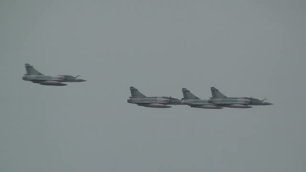 Hellenic Military Aircrafts over Athens Military Parade 25/3/2025