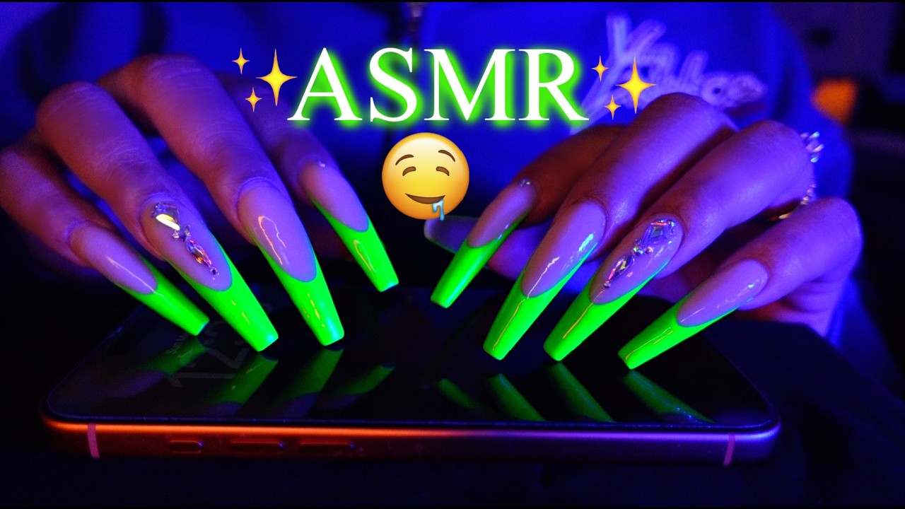 ASMR Tapping Until You Sleep 😴✨(1 Hour Tingles&hellip;☁️)