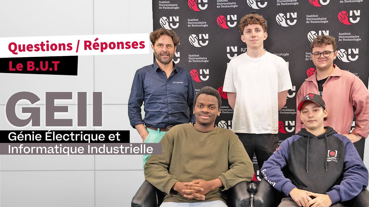 Questions/Réponses le BUT GEII - Génie Électrique et Informatique Industrielle