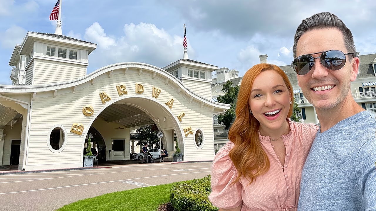 Our Stay at Disney's Boardwalk Inn Resort | Pool Day & Fun Waterslide!