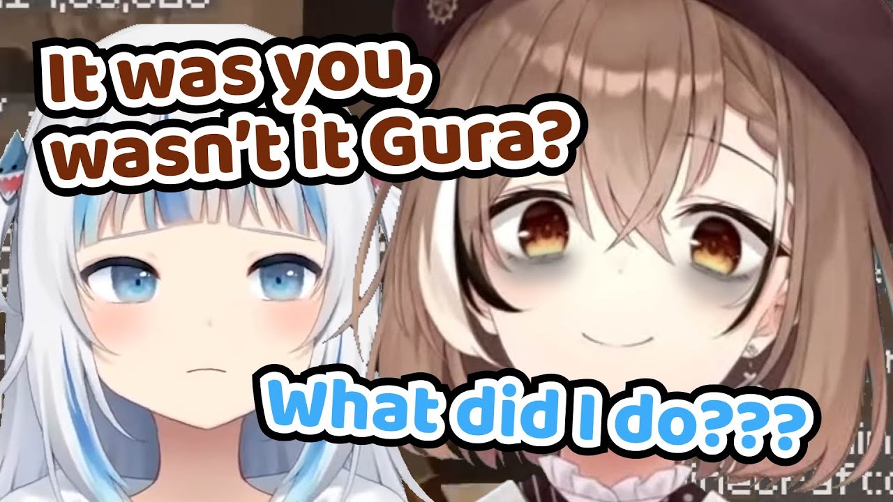 Gura's Genius Response to Mumei's Accusations【Hololive EN | Nanashi Mumei】