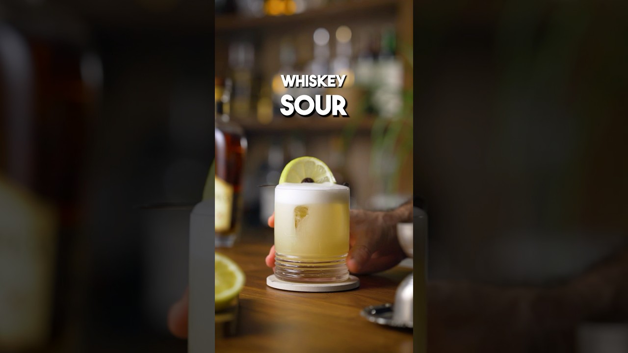 A perfect Whiskey Sour