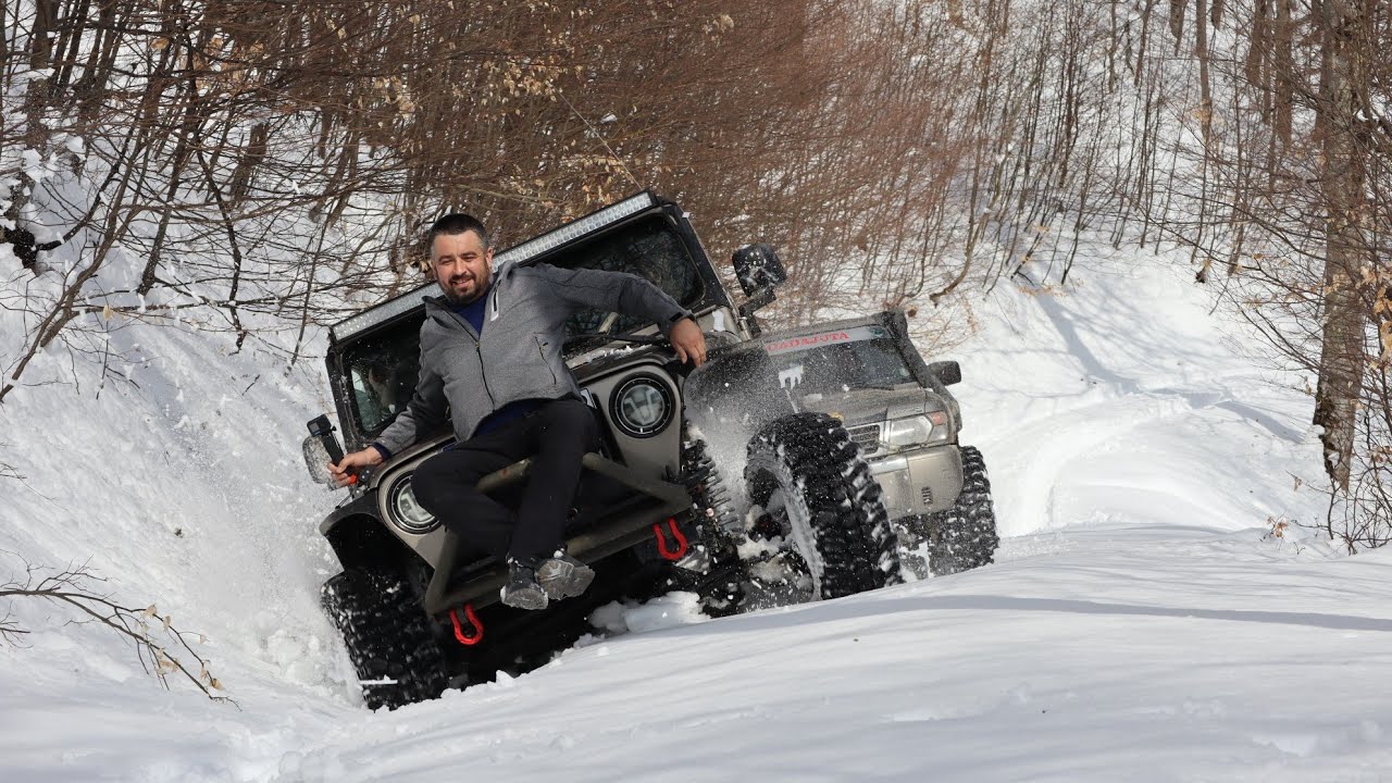P.1💥Prin Muntii Buzaului💥Jeep Rubicon-Patrol-Samurai-Duster-Pajero-Vitara-Offroad-Snow💥