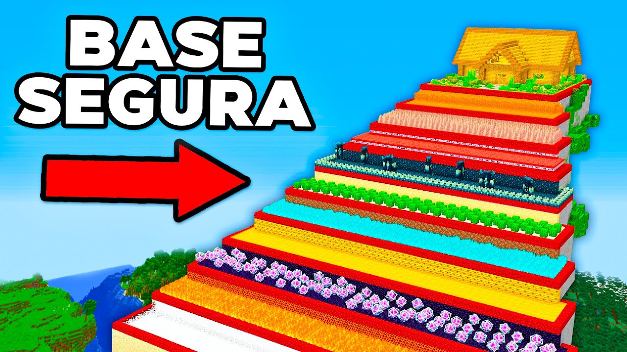 &iquest;Puedes Construir la Base M&aacute;s Segura de Minecraft en 24 Horas?