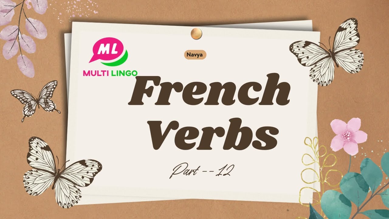 Multilingo: French verbs part - 12 conjugation of Lire