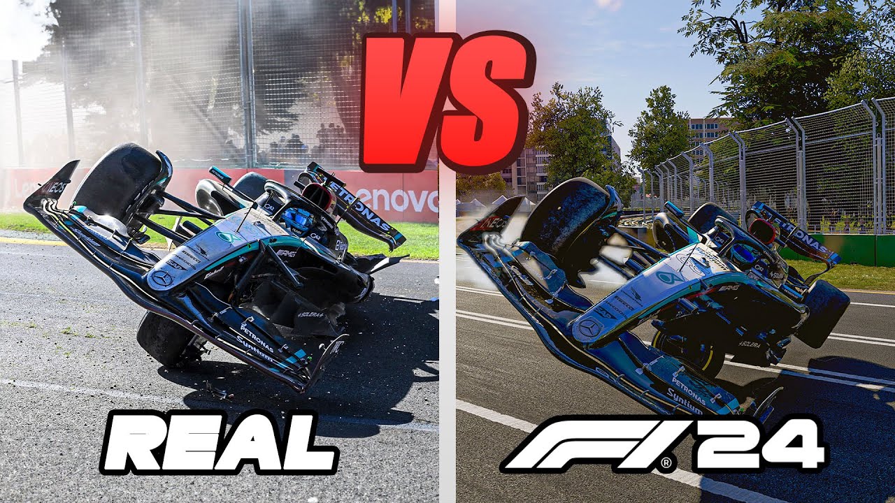 Воссоздание сбоев F1 2024 в игре F1 24