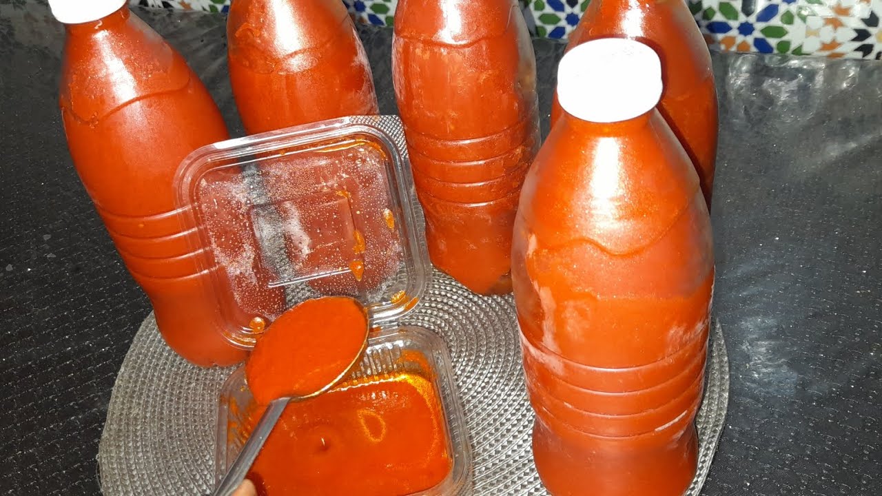 ستغلي فرصة الصيف طحني وخبي لشتاء تدبيرة من تدابيري الخاصةوهي الطماطم 🍅🍅