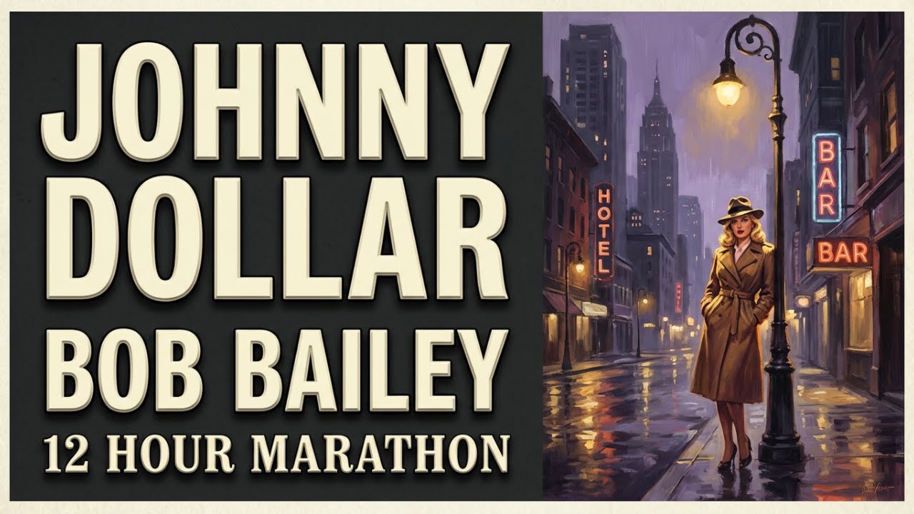Bob Bailey as Johnny Dollar — Noir Nights OTR