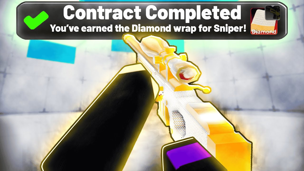 This PRO Unlocked The DIAMOND Sniper In Roblox Rivals..