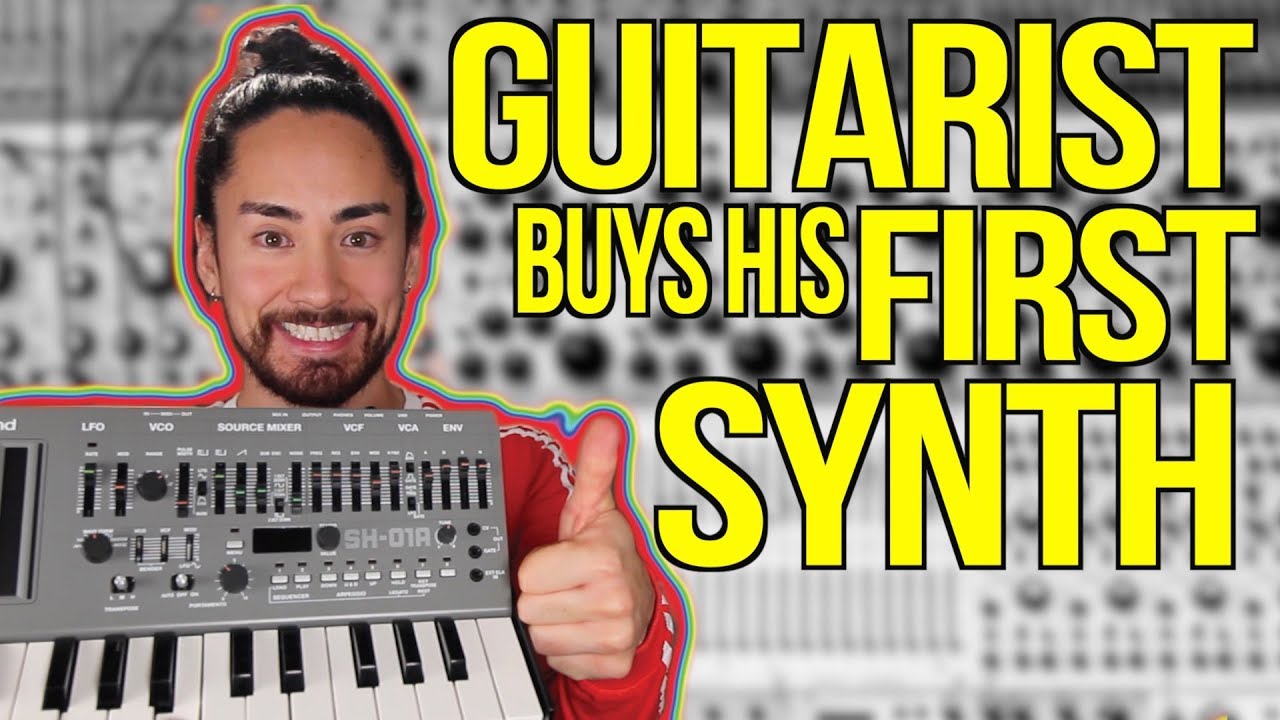 Guitarist Buys His First Synth