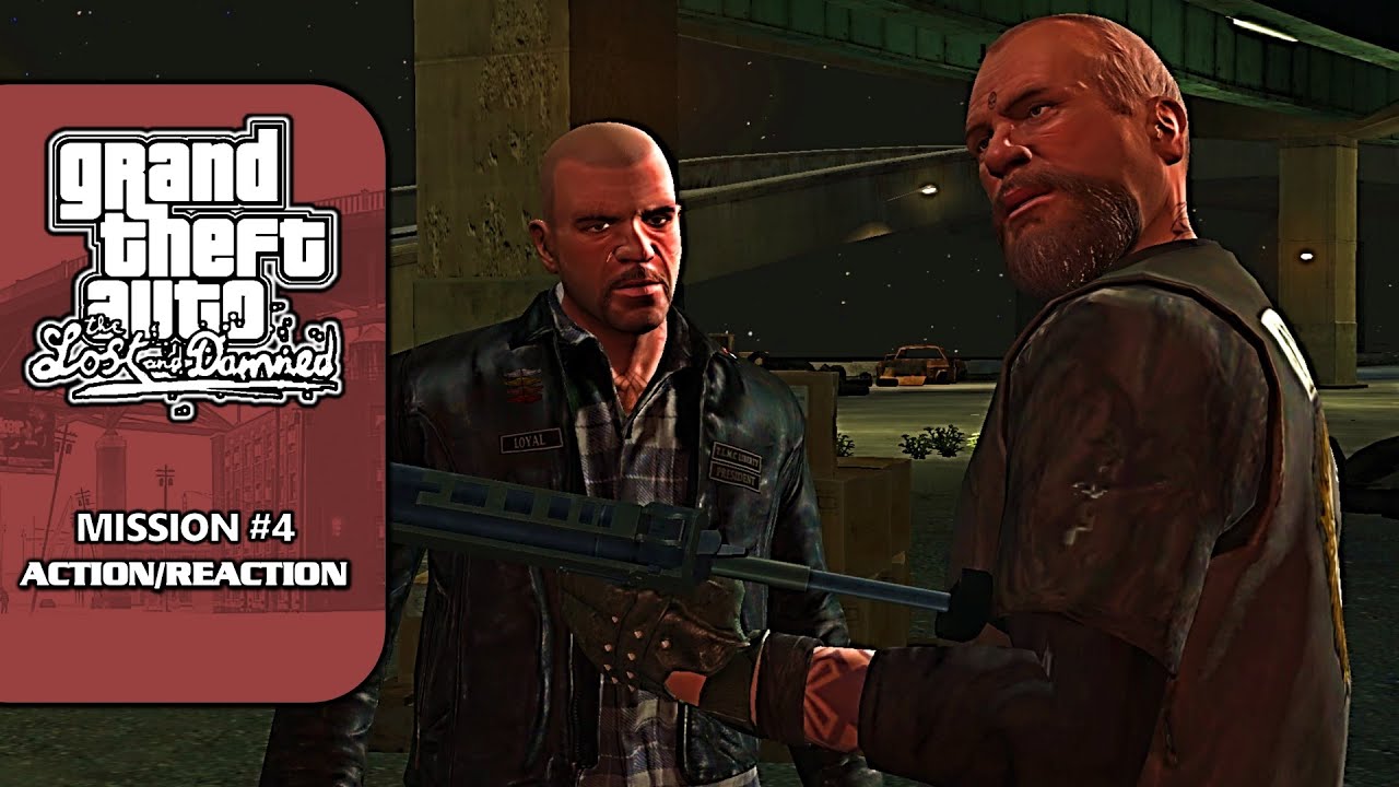 GTA EFLC (TLAD) [NEW 100% Walkthrough] - Mission #4: Action/Reaction