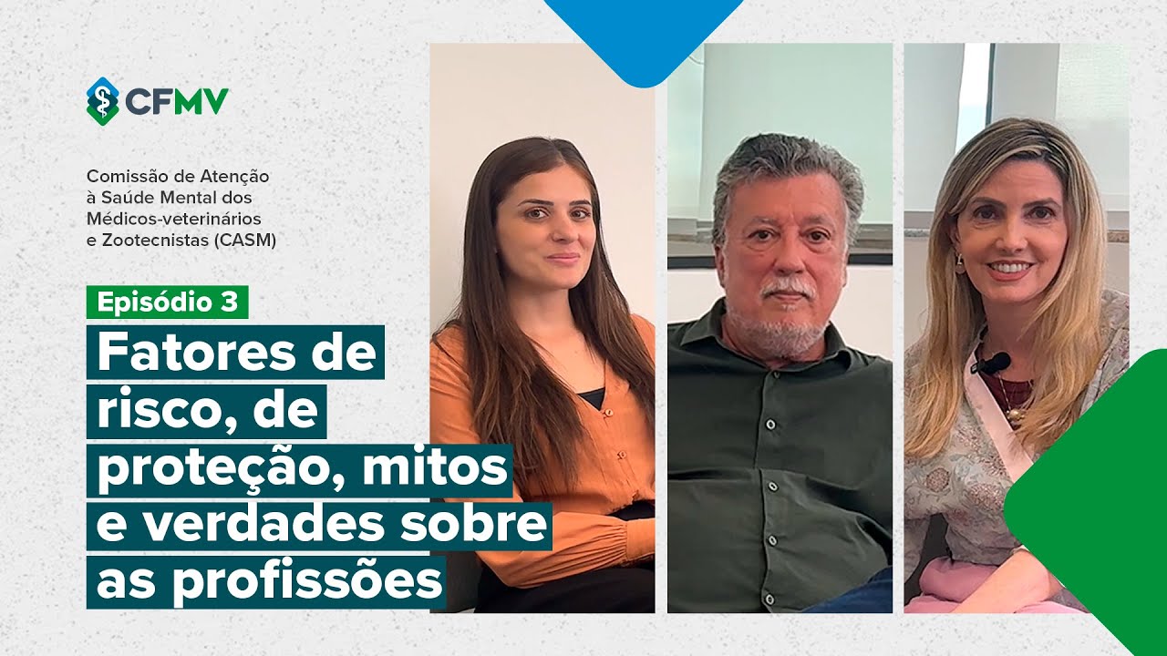 Saúde Mental no Dia a Dia - Ep. 3 - Fatores de risco, proteção, mitos e verdades sobre as profissões