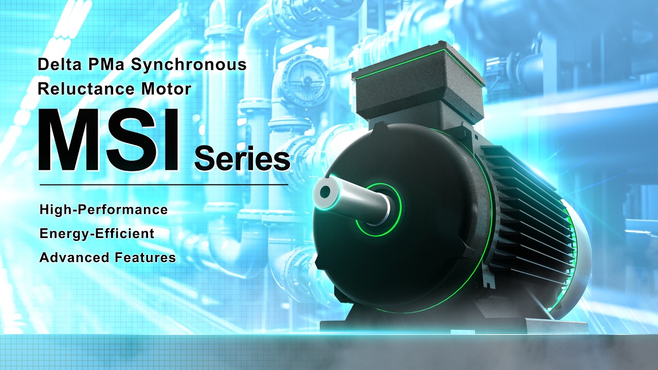 Delta PMa Synchronous Reluctance Motor MSI Series