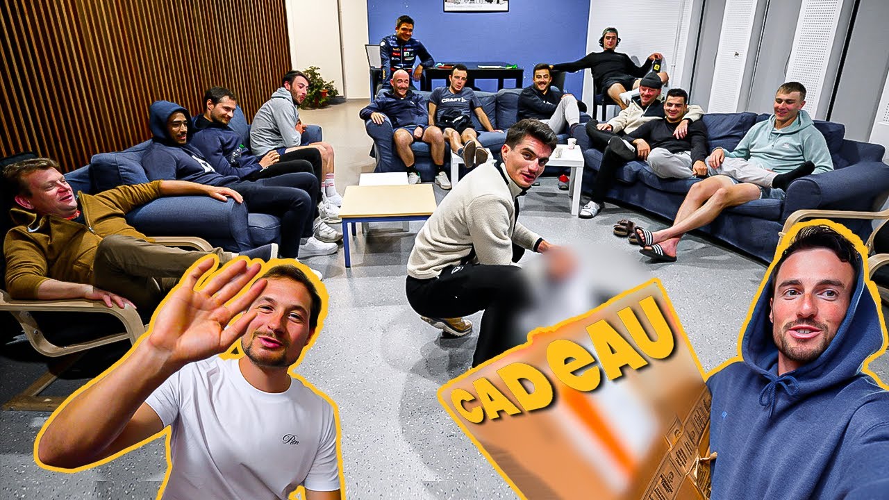Une SURPRISE pour l'&eacute;quipe