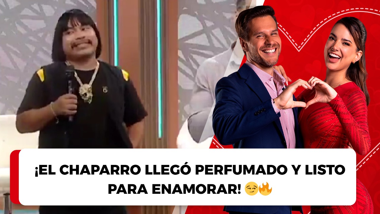 ¡El Chaparro llegó perfumado y listo para enamorar! 😏🔥