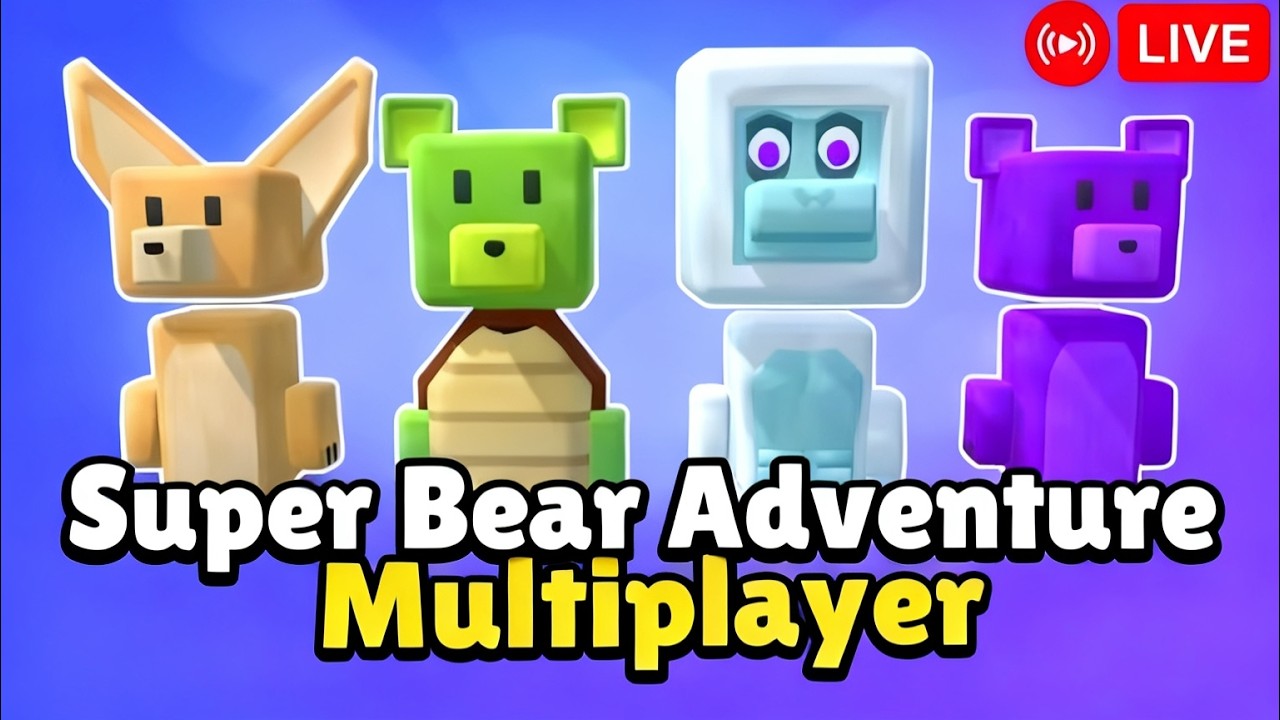 Malam Sabtu Mabar 🐻 | Super Bear Adventure Multiplayer