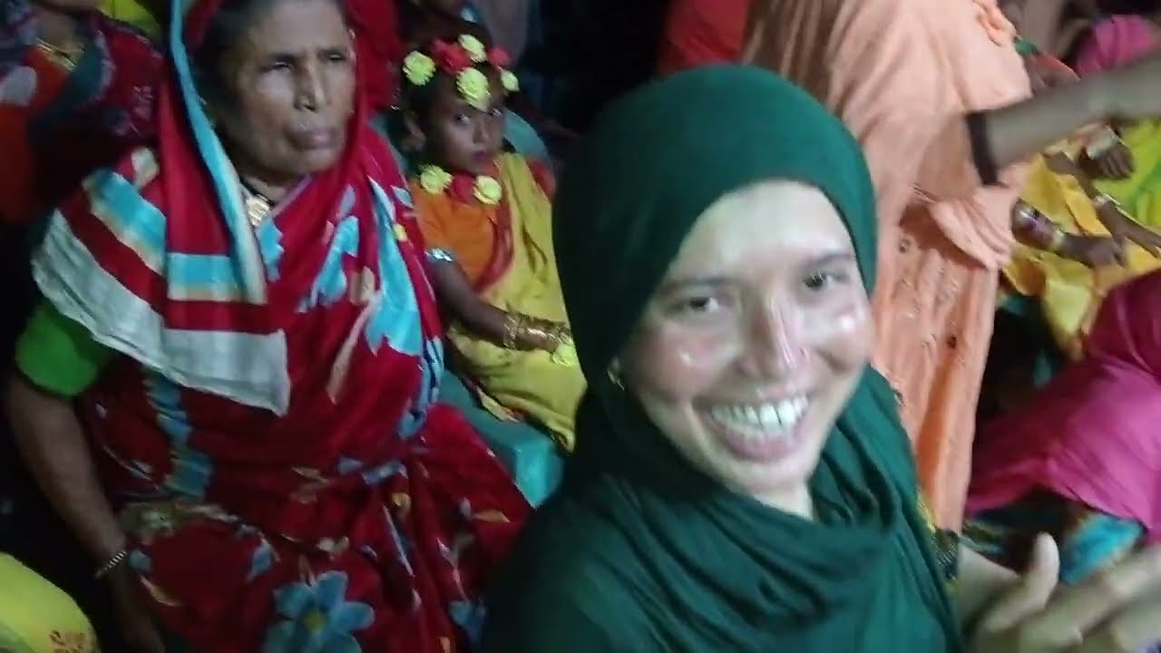 গ্রামে গায়ে হলুদ কেমনে হয় দেখুন 