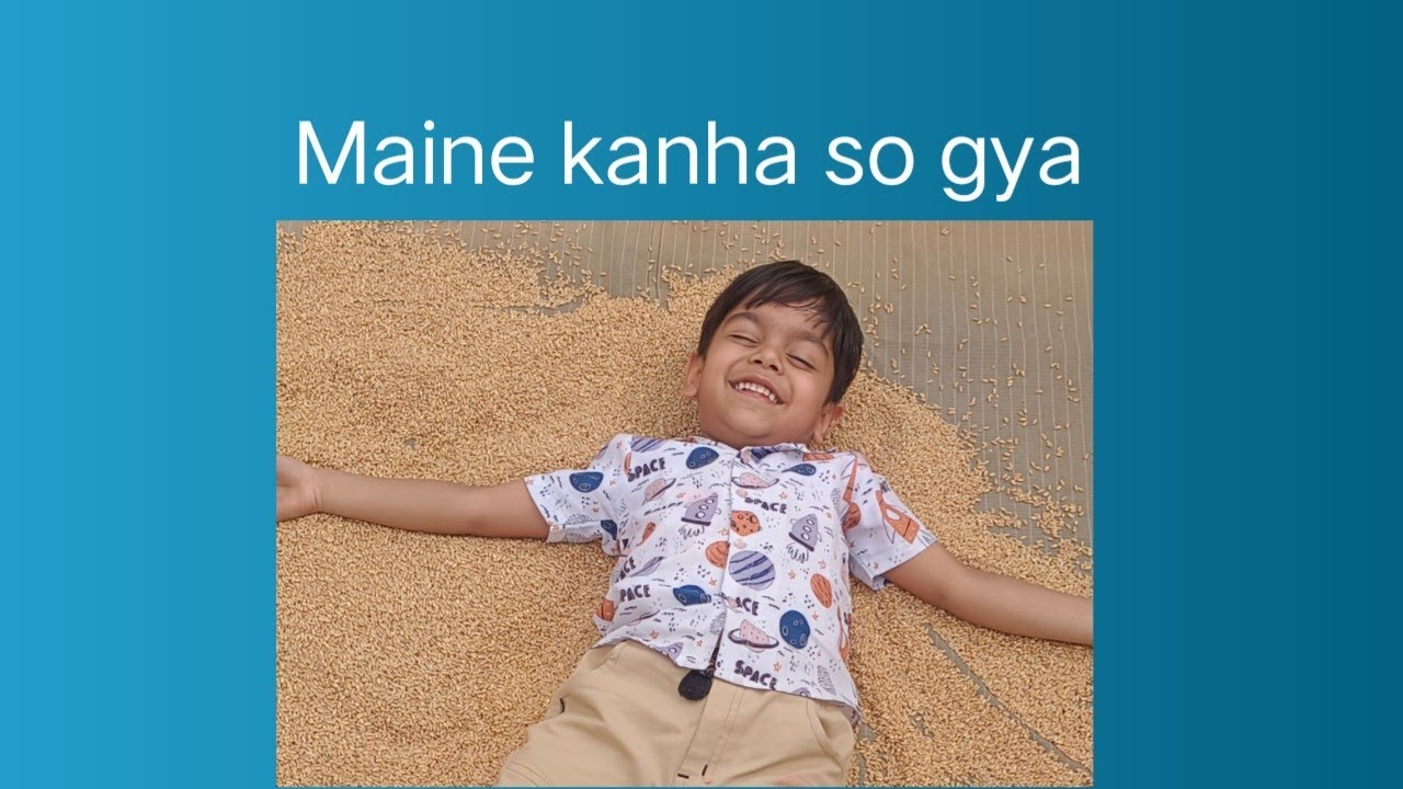 पापा, बाबा और दोस्तों के साथ नन्हे का दिन