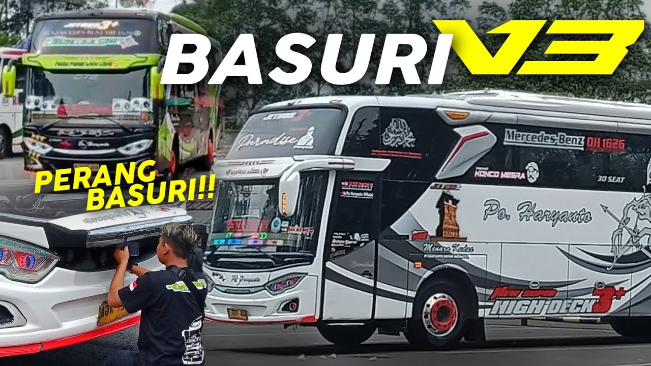 PERANG TELOLET BASURI DI TERMINAL PORIS! PARADISE PASANG BASURI V3