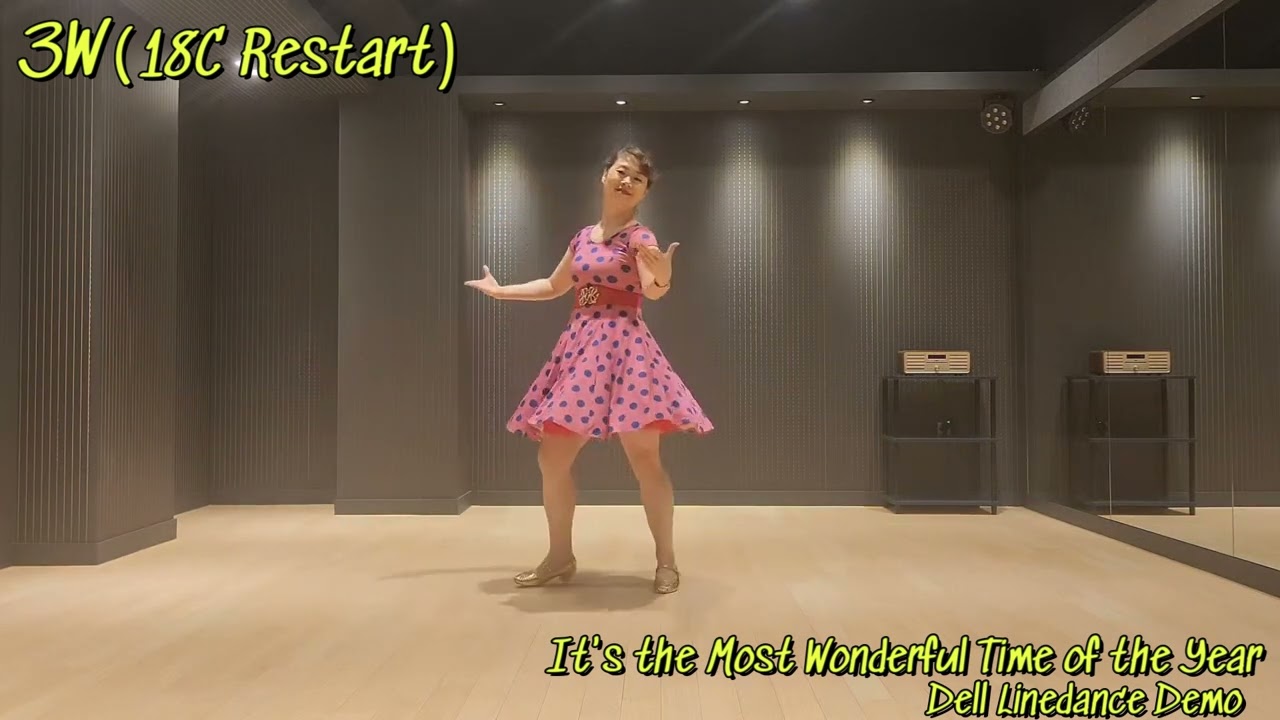 It's the Most Wonderful Time of the Year Linedance/Improver/초중급/#DellLinedance#LDQK#성남분당지부