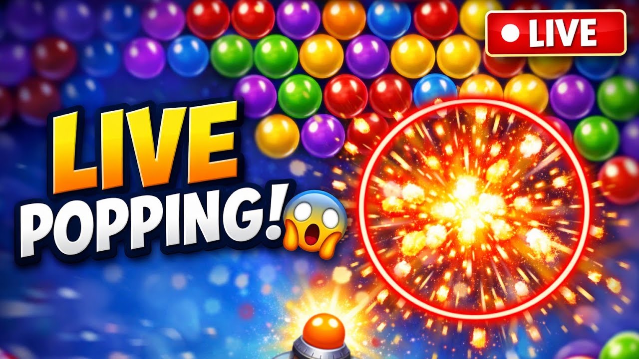 Bubble Pop LIVE 🔥 | Endless Bubble Shooter Gameplay (So Satisfying!)