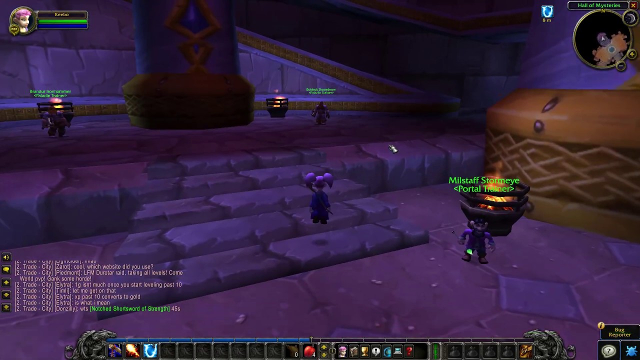 Ironforge Mage Trainer location - WoW Classic