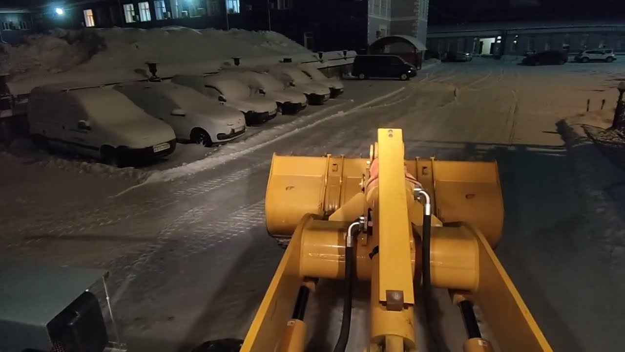 С трудом завёл двигатель в -34° Lonking LG833N 09/01/2023