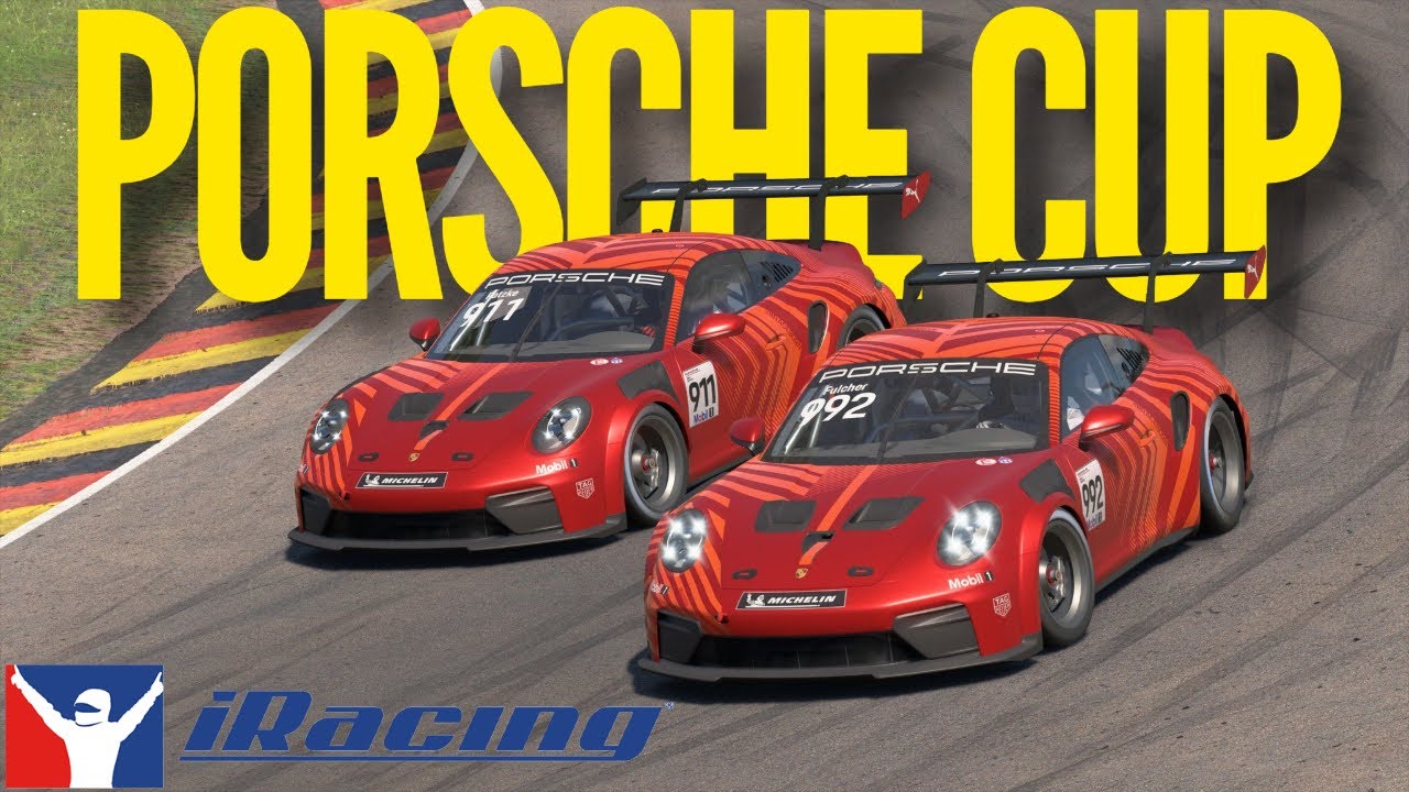 SPA'DA İLAÇ GİBİ YARIŞ - iRacing (Türkçe) - Porsche Cup - Spa Francorchamps - Fanatec GT DD Pro