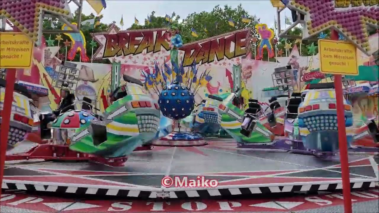 Break Dance Seiferth 2025 #Offride #BreakDance #Schausteller #ride #Rekommandeur #Kirmes #kleinmesse
