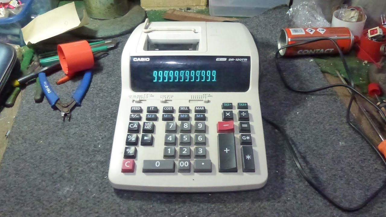 Memperbaiki Kalkulator Casio Rusak Mati
