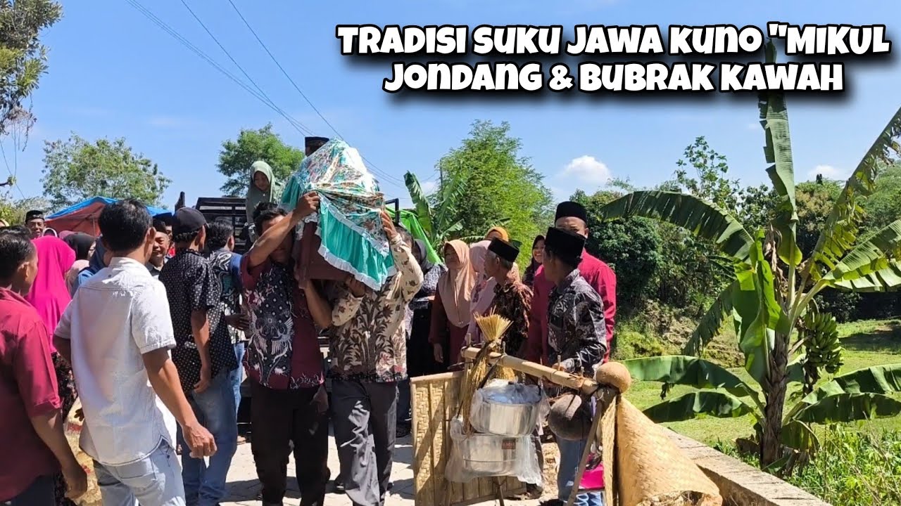 Tak Disangka Masih Ada Tradisi Kuno Di Th 2025 Momen Buoh Besan& Iring Iring Manten Dipedesaan Blora