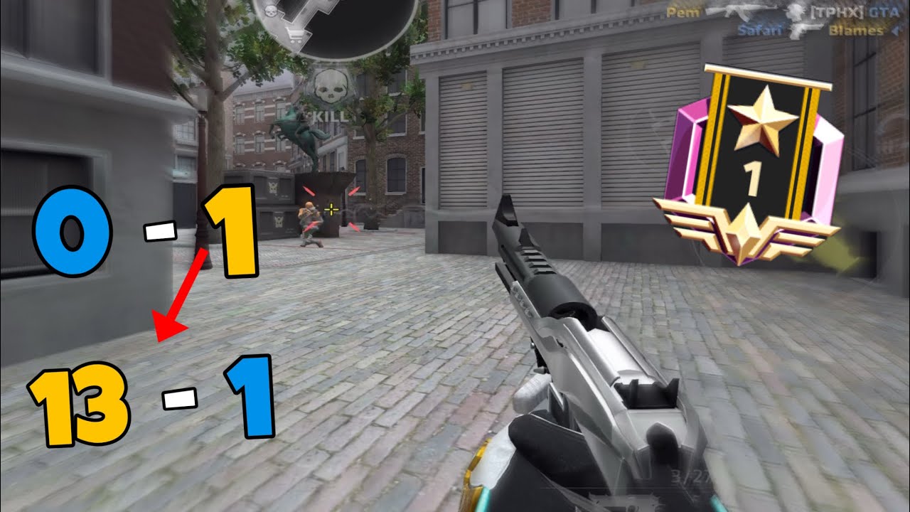 WINNING 13 ROUNDS in a ROW in this ELITE OPS RANKED GAME 🤩🔥