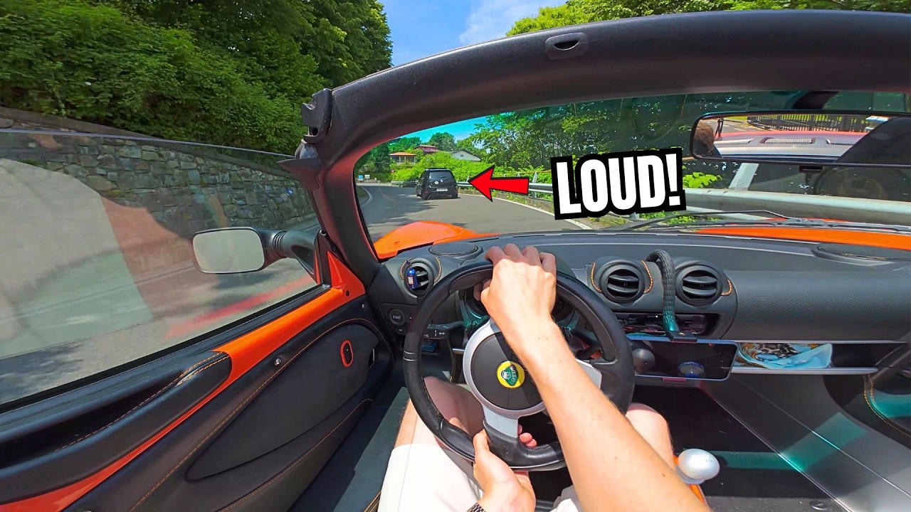 Too Loud for Lake Como? Lotus Elise vs VW Golf