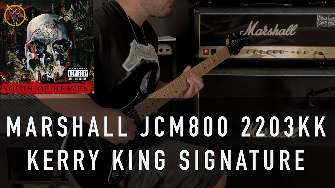 BEST MARSHALL FOR METAL Pt.3 - Marshall Jcm 800 2203KK Kerry King Signature - CHUG MACHINE
