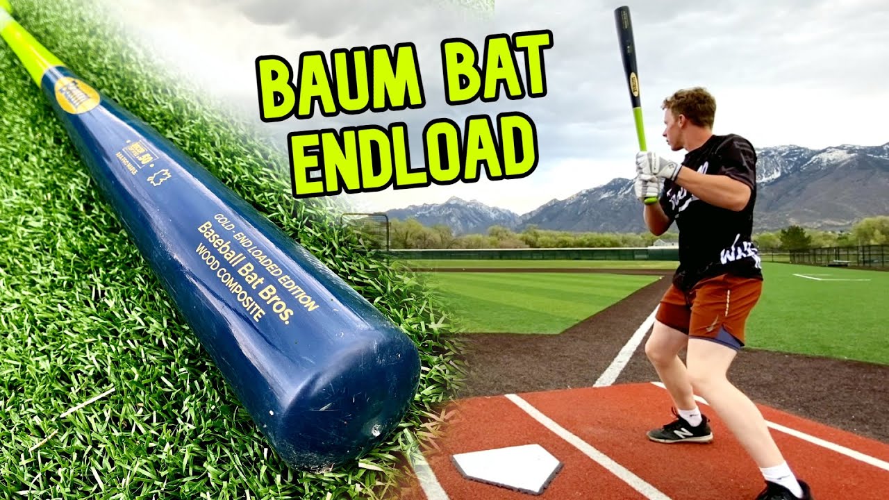 Hitting with the Baum Bat ENDLOAD | Wood Baseball Bat Review