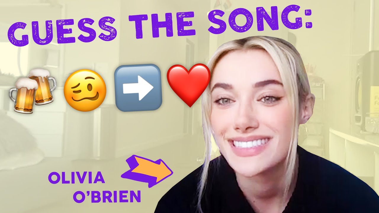 @oliviagobrien Plays Guess The Song From The Emoji's! | The Emoji Game
